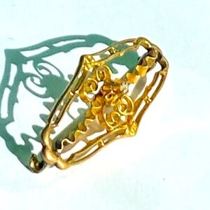 Victorian Diamond and Gold Brooch